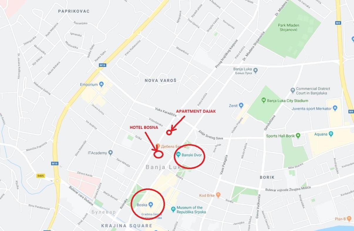 Apartment Dajak Centar Μπάνια Λούκα Εξωτερικό φωτογραφία